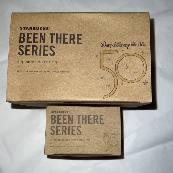 (2) DISNEY Magic Kingdom “BEEN THERE MUGS” Starbucks Disney 50th Anniversary - Picture 13 of 15